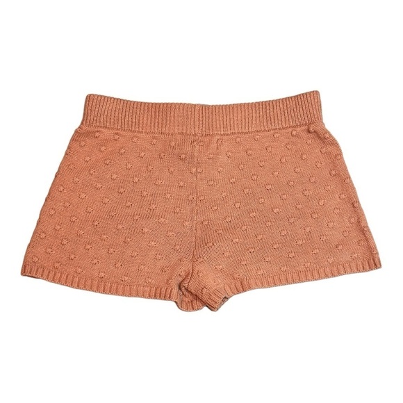 Saltwater Luxe Dobby Sweater Knit Short Set in Caramel NWT - Picture 7 of 11